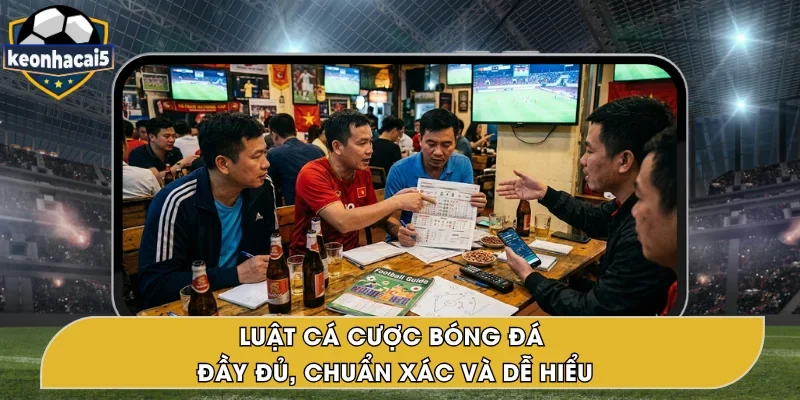 Luật Cá Cược Bóng Đá Chi Tiết, Chuẩn Chỉnh Và Dễ Hiểu